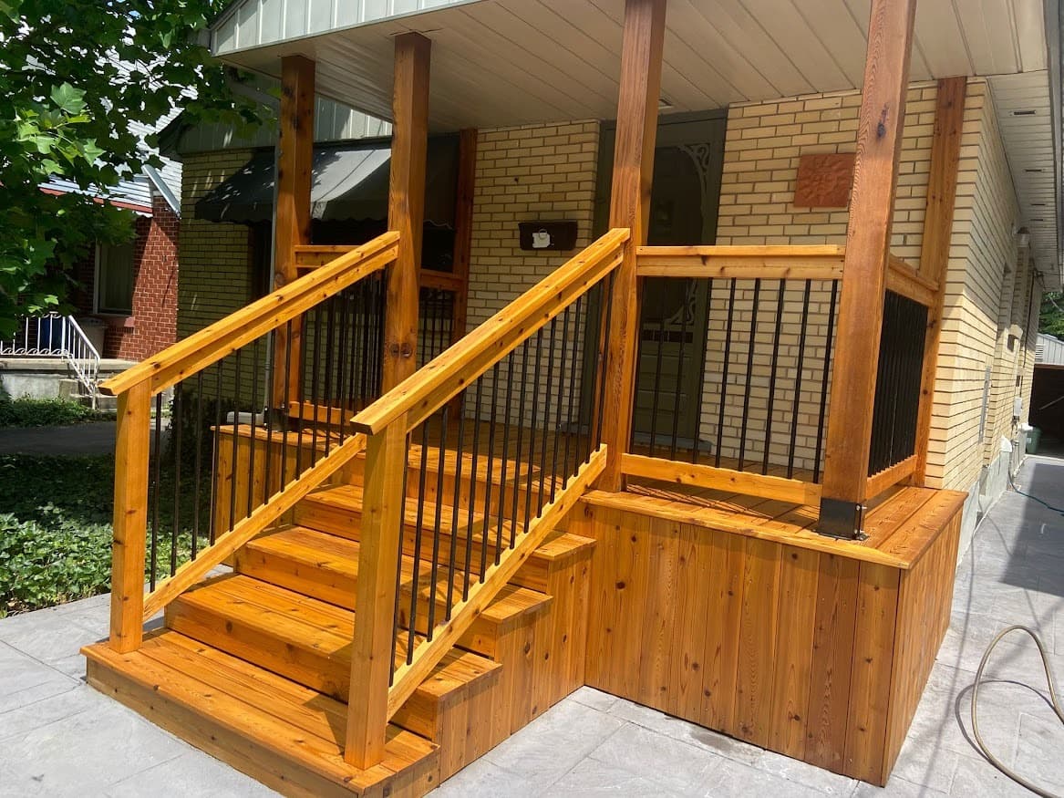 After - Full Deck Restoration — Milton, ON